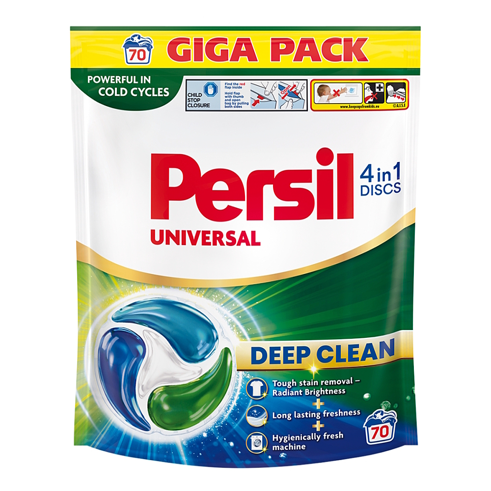 PERSIL Kapsule na pranie 4v1 Discs Universal Giga 70 pranie