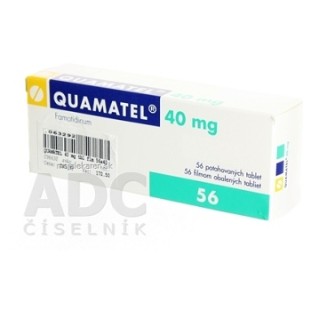 QUAMATEL 40 mg tbl flm (blis.PVC/Al) 4x14 ks (56) (Lieky na predpis)