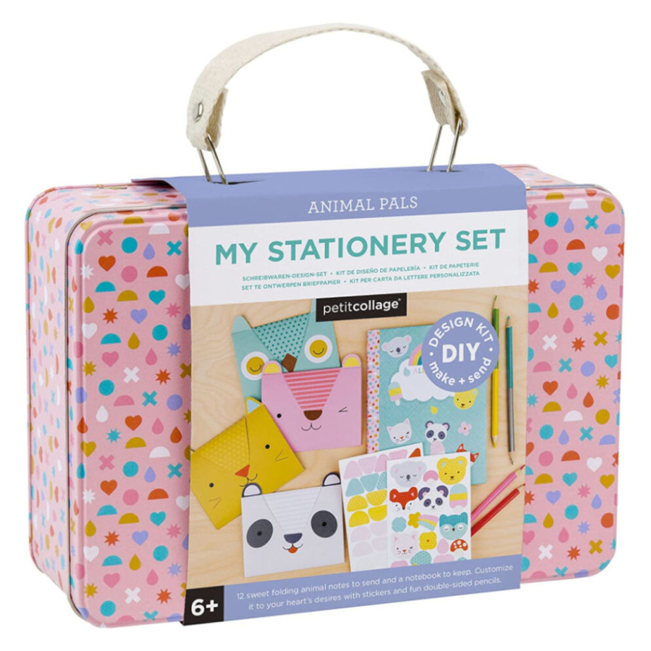 E-shop PETITCOLLAGE Kreatívny kufrík s prianičkami