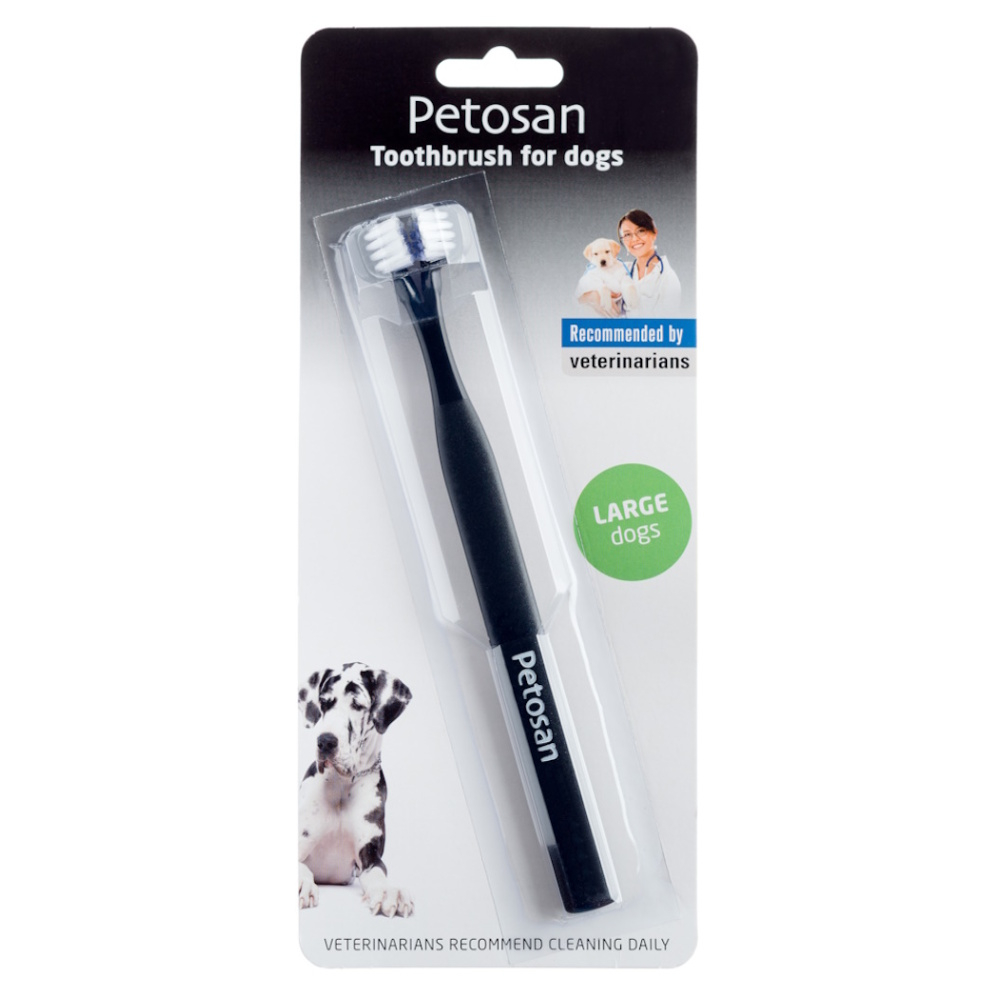 E-shop PETOSAN zubná kefka dvojhlavá pre psov Large