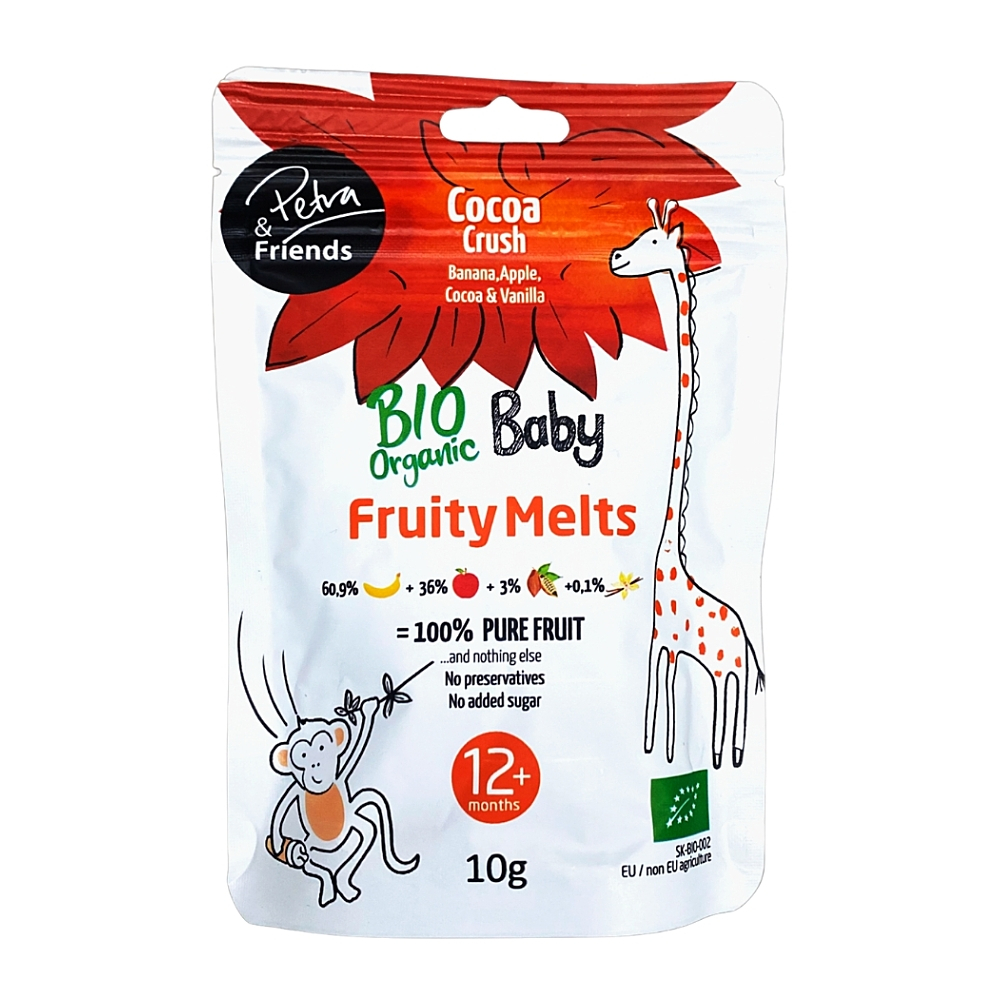 PETRA & FRIENDS Ovocné smoothie kúsky sušené mrazom BIO 10 g