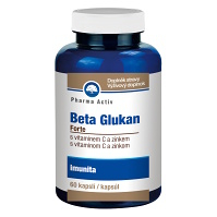 PHARMA ACTIV Beta Glukán forte Vitamín C a Zinok 60 kapsúl