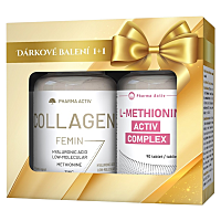 PHARMA ACTIV Collagen femin 90 kapsúl + L-metionín activ complex 90 tabliet