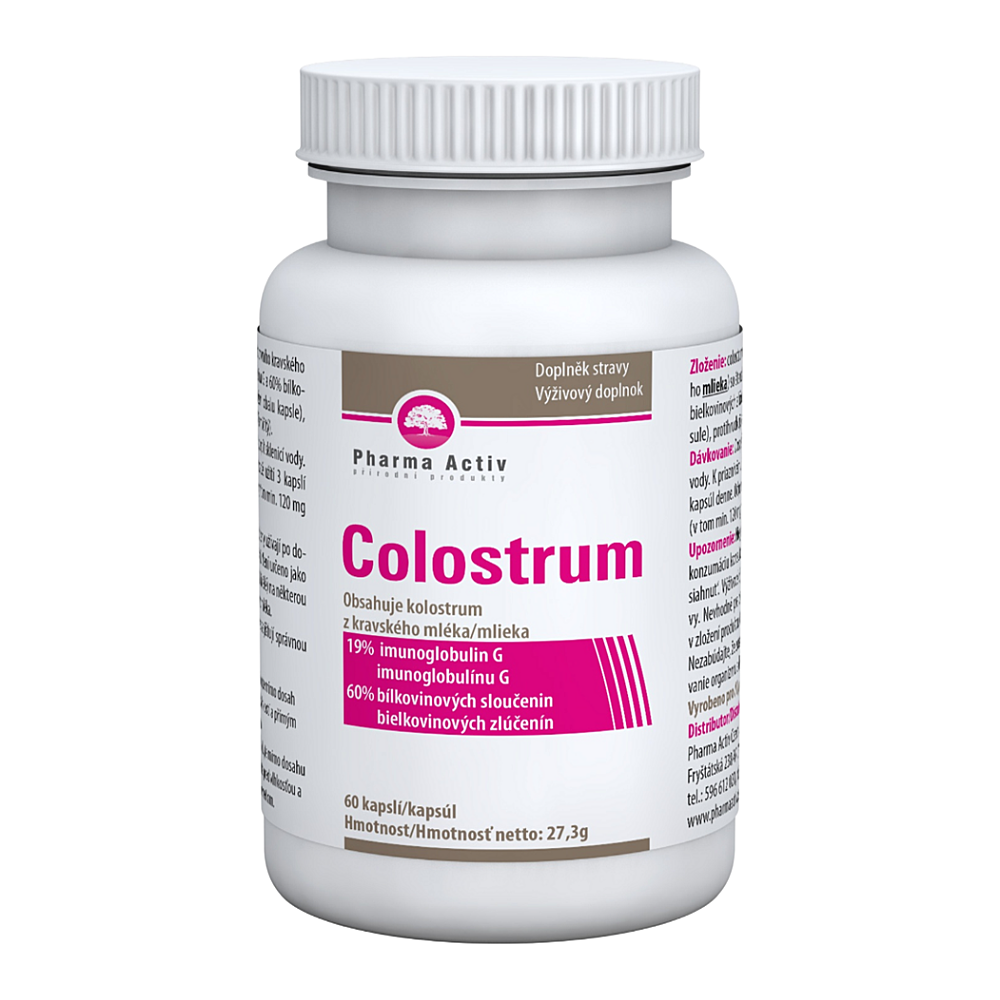 PHARMA ACTIV Colostrum 60 kapsúl kúpite na Mojalekaren.sk