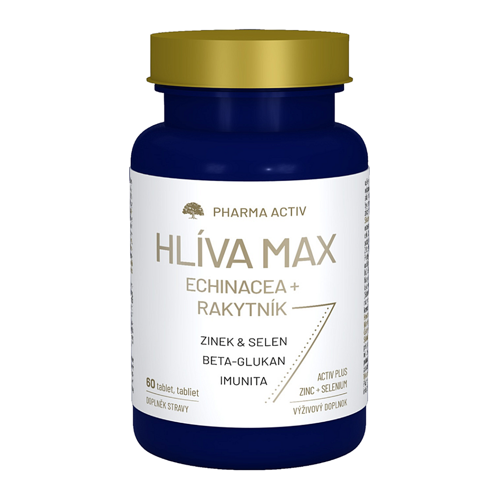 PHARMA ACTIV Hliva max Echinacea + Rakytník 60 tabliet kúpite na Mojalekaren.sk