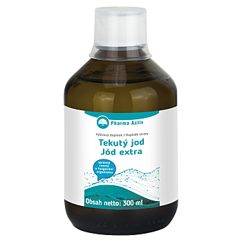 PHARMA ACTIV Koloidný jód 300 ml (Jód) - Jednozložkové
