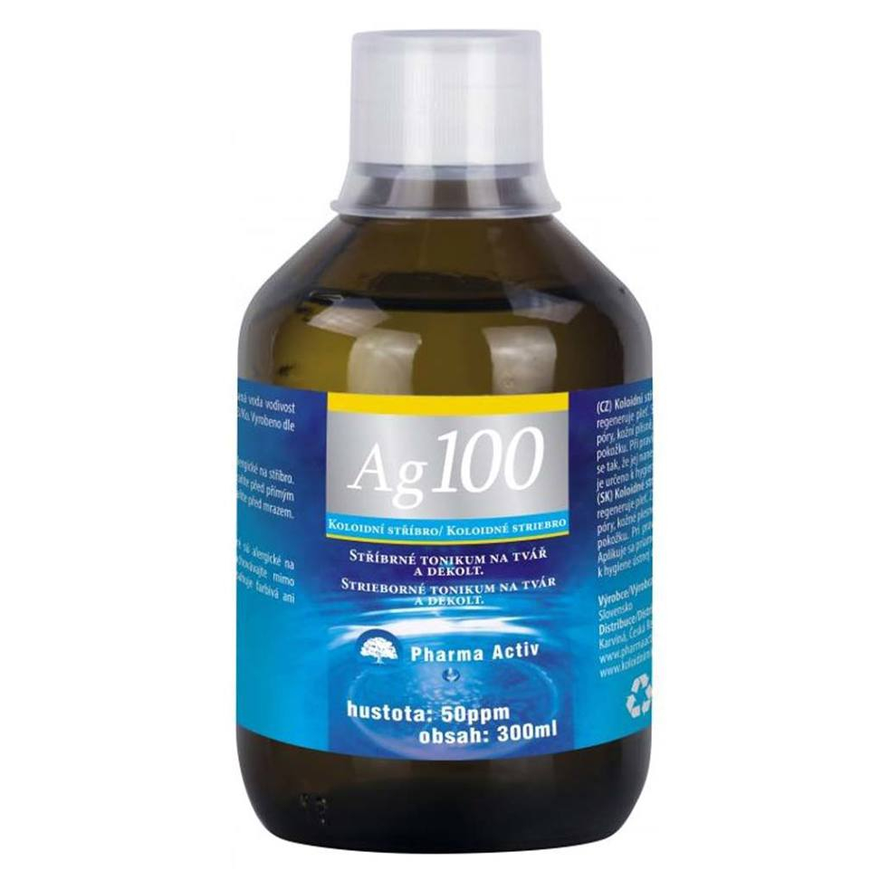 Pharma Activ Koloidné striebro Ag100, hustota 50ppm, 300 ml kúpite na Mojalekaren.sk