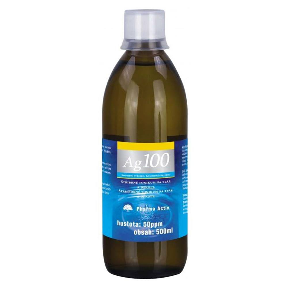 PHARMA ACTIV Koloidné striebro Ag100 50 ppm 500 ml kúpite na Mojalekaren.sk