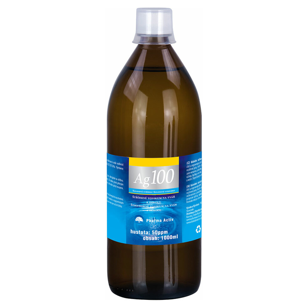PHARMA ACTIV Koloidné striebro Ag100 50ppm 1000 ml kúpite na Mojalekaren.sk