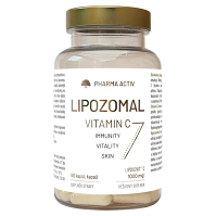PHARMA ACTIV Lipozomal vitamín C 1000 mg 120 kapsúl
