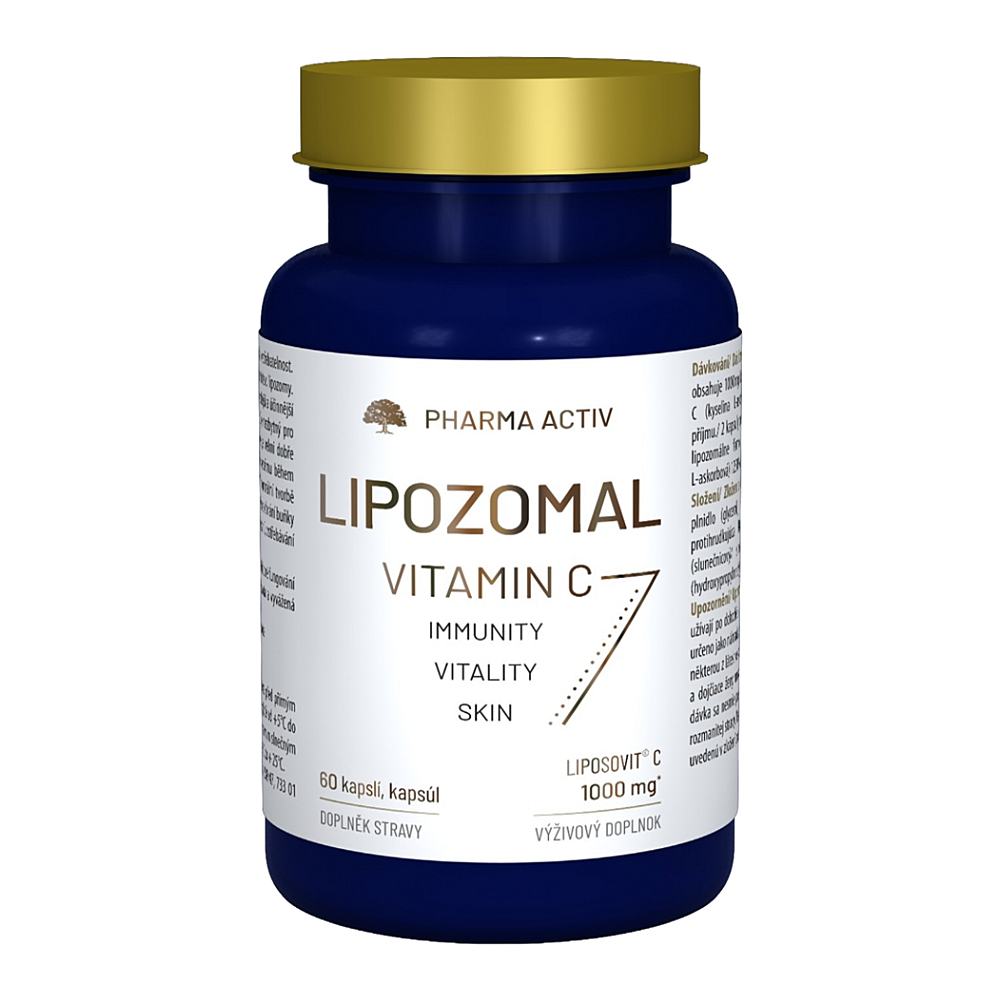 PHARMA ACTIV Lipozomal vitamín C 1000 mg 60 kapsúl kúpite na Mojalekaren.sk