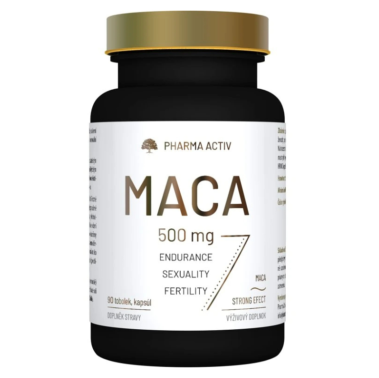 Pharma Activ MACA na podporu vitality a plodnosti 90x500mg