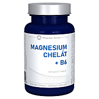 PHARMA ACTIV Magnesium chelát + B6 60 kapsúl