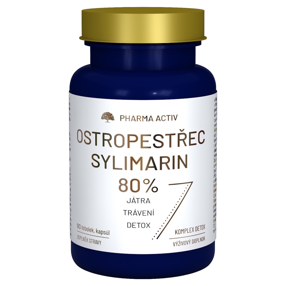 Pharma Activ OSTROPESTREC SYLIMARIN 80% 90 kapsúl kúpite na Mojalekaren.sk