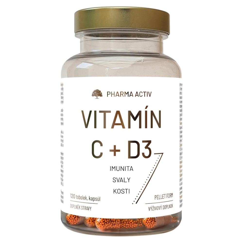 Pharma Activ VITAMÍN C + D3 120ks kúpite na Mojalekaren.sk