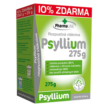 PHARMALINE Psyllium vláknina 275 g + 10% ZADARMO