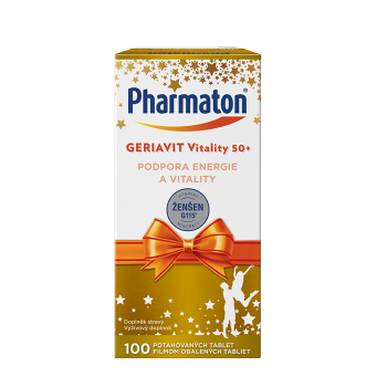 PHARMATON GERIAVIT Vitality 50+ 100 tabliet