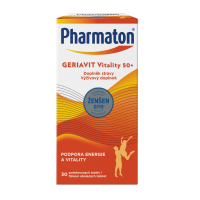 PHARMATON GERIAVIT Vitality 50+ tablety 30 kusov