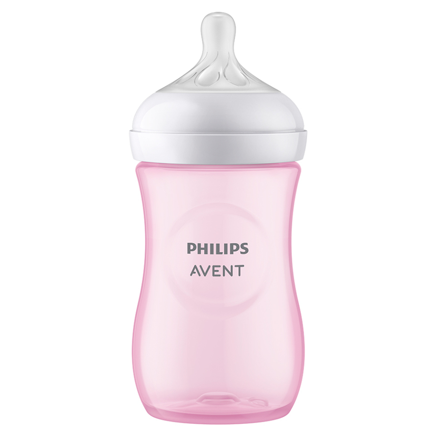 PHILIPS AVENT Fľaša Natural Response 260 ml, 1m+, ružová kúpite na Mojalekaren.sk
