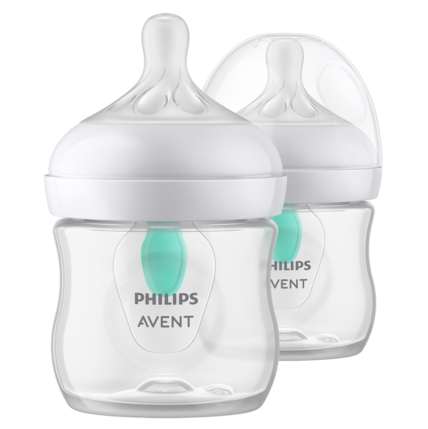 PHILIPS AVENT Fľaša Natural Response s ventilom AirFree 125 ml, 0m+, 2 ks kúpite na Mojalekaren.sk