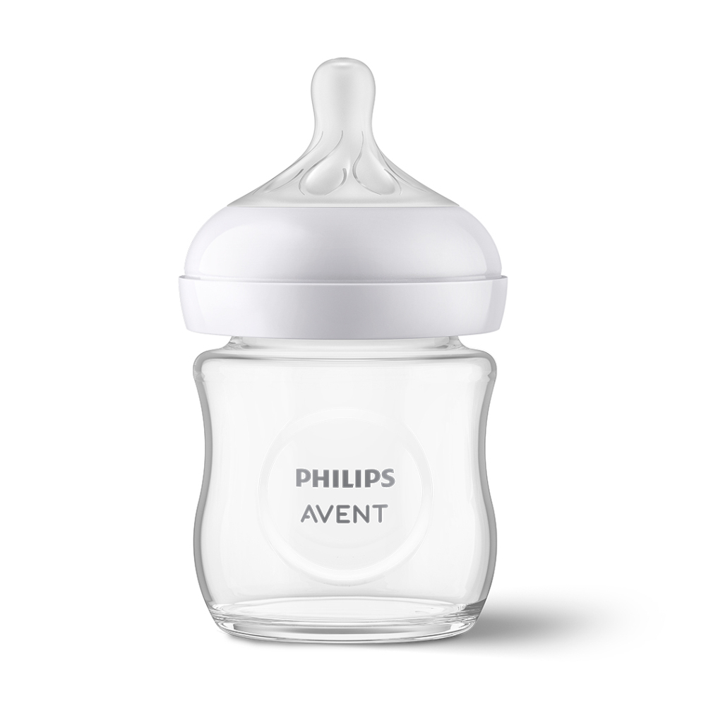 PHILIPS AVENT Fľaša Natural Response sklenená 120 ml 0m+ kúpite na Mojalekaren.sk