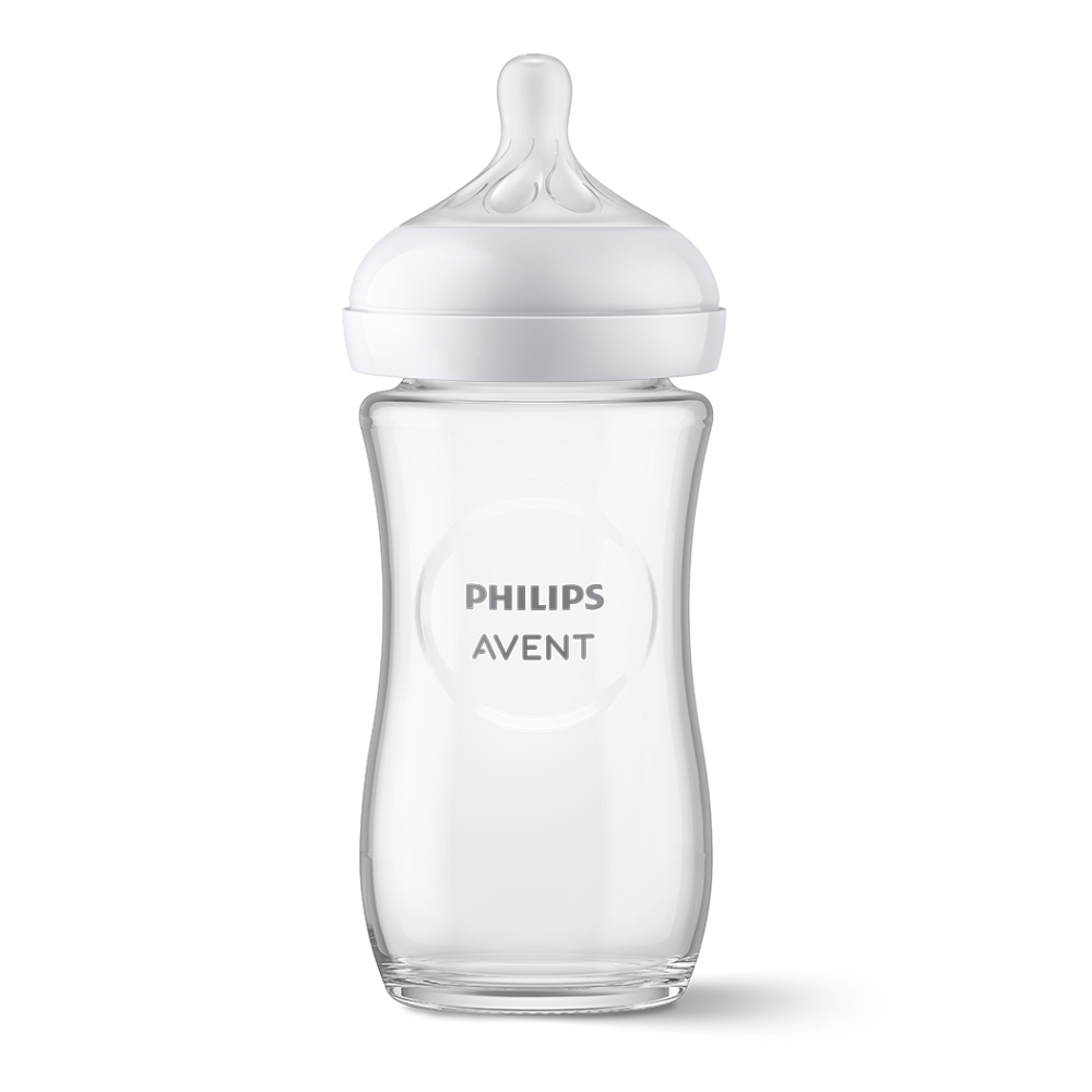 PHILIPS AVENT Fľaša Natural Response sklenená 240ml, 1m+ kúpite na Mojalekaren.sk