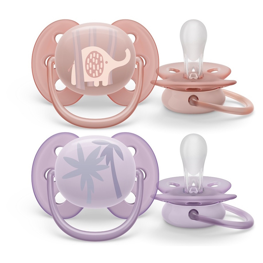 PHILIPS AVENT Cumlík ultrasoft premium zvieratko 0-6m dievča 2 kusy kúpite na Mojalekaren.sk