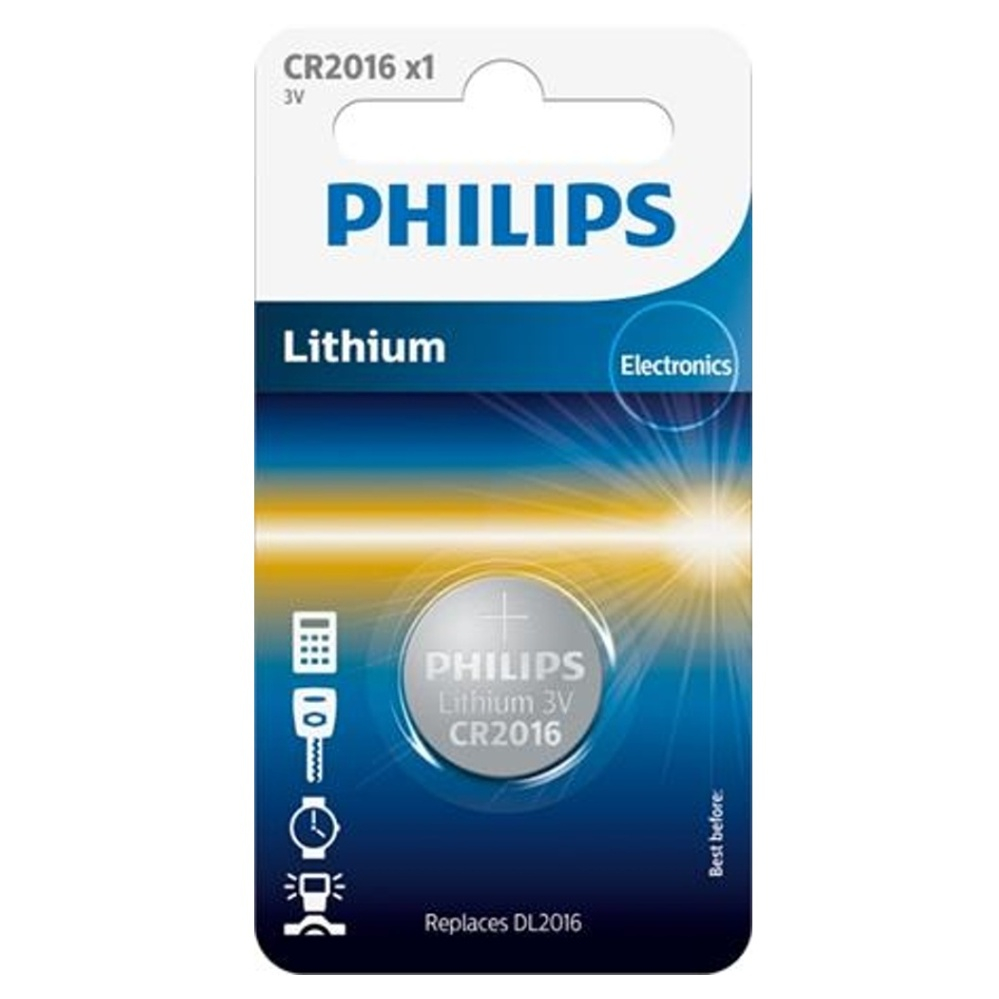 PHILIPS CR2016/01B gombíková batéria 1 kus