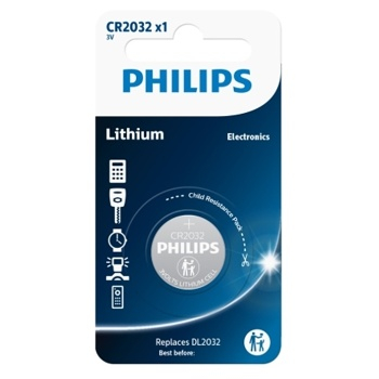 PHILIPS CR2032/01B gombíková batéria 1 ks
