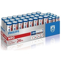 PHILIPS LR036G36W/10 Power Alkaline mikrotužkové a tužkové batérie 36 kusov