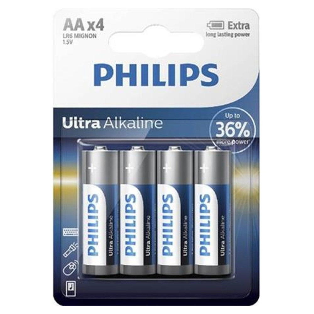 PHILIPS LR6E4B/10 tužkové batérie 4 kusy