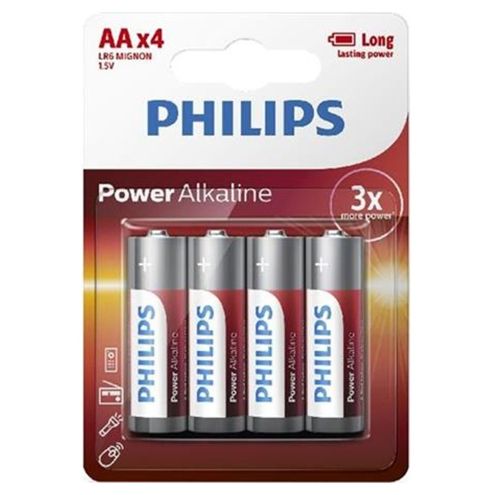 PHILIPS LR6P4B/10 tužková batéria 4 kusy