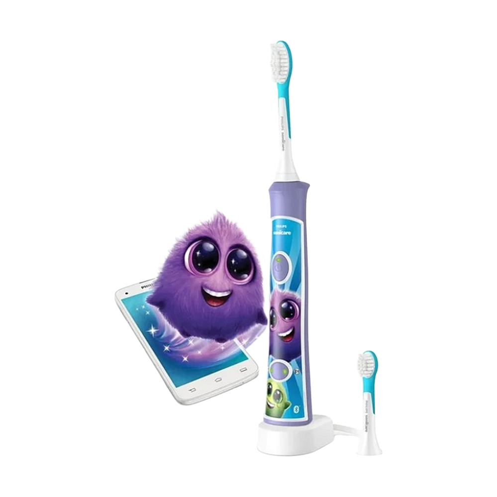 PHILIPS SONICARE For Kids HX6322/12 fialová sonická zubná kefka pre deti