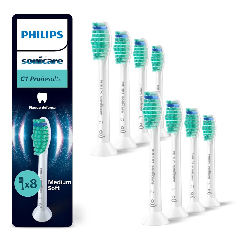 PHILIPS SONICARE HX6018/87 ProResults štandard white hlavica 8 kusov
