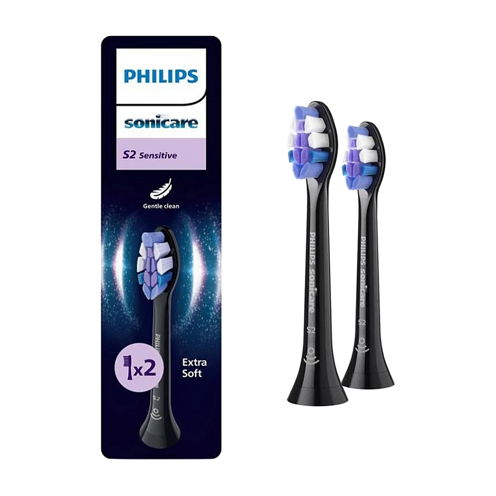 PHILIPS SONICARE HX6052/88 Sensitive náhradná hlavica čierna 2 kusy