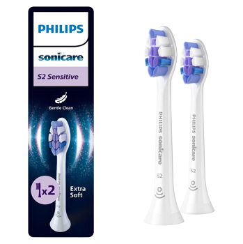 PHILIPS Sonicare sensitive štandard náhradná hlavica 2 kusy (Náhradné hlavice k zubným kefkám)