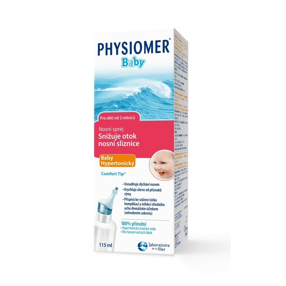 PHYSIOMER Baby hypertonic 115 ml kúpite na Mojalekaren.sk