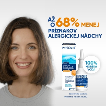 PHYSIOMER Hypertonický Alergia a nosné dutiny 20 ml (Spreje a morské vody) - Hypertonický, Minerálne - obrázok 3/3