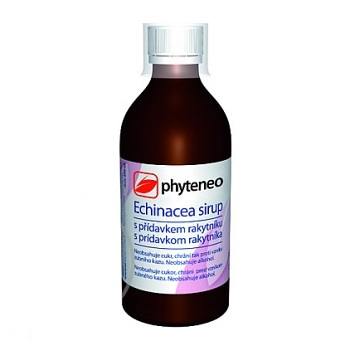 PHYTENEO Echinacea sirup s rakytníkom 250 ml