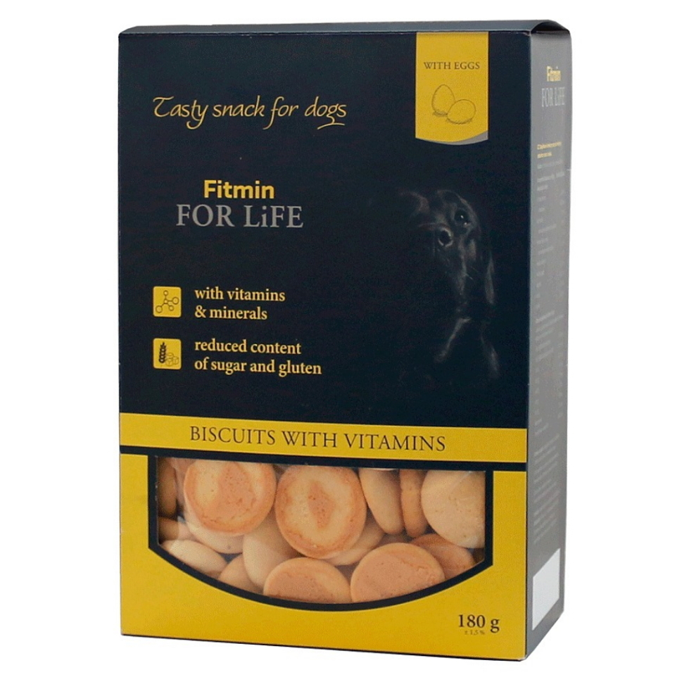 E-shop FITMIN For Life Piškóty pre psov 180 g