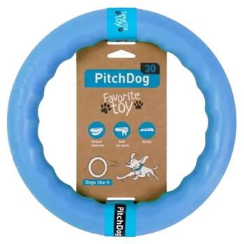 PITCHDOG Ring penový kruh pre psov modrý 1 ks, Veľkosť: 20