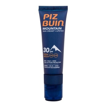 PIZ BUIN ochranný krém na hory 2v1 (SPF30 20ml + Lipstick)