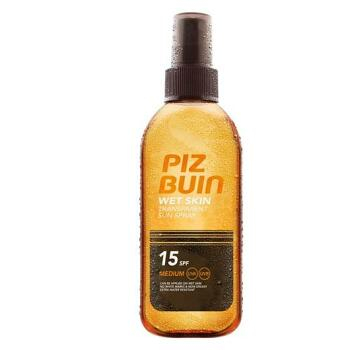 Piz Buin Wet Skin Transparent Sun Spray SPF15 150ml (Sluneční ochrana)