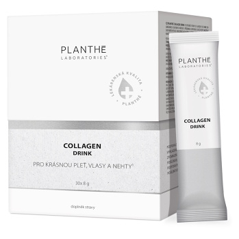 PLANTHÉ Collagen drink 30 sáčkov (Vitamíny na pleť) - Viaczložkové