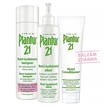 PLANTUR 21 Set šampón a tonikum + balzam ZADARMO