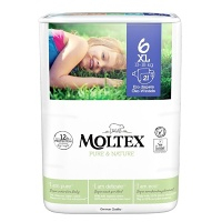MOLTEX Pure & Nature plienky XL 13-18 kg 21 kusov