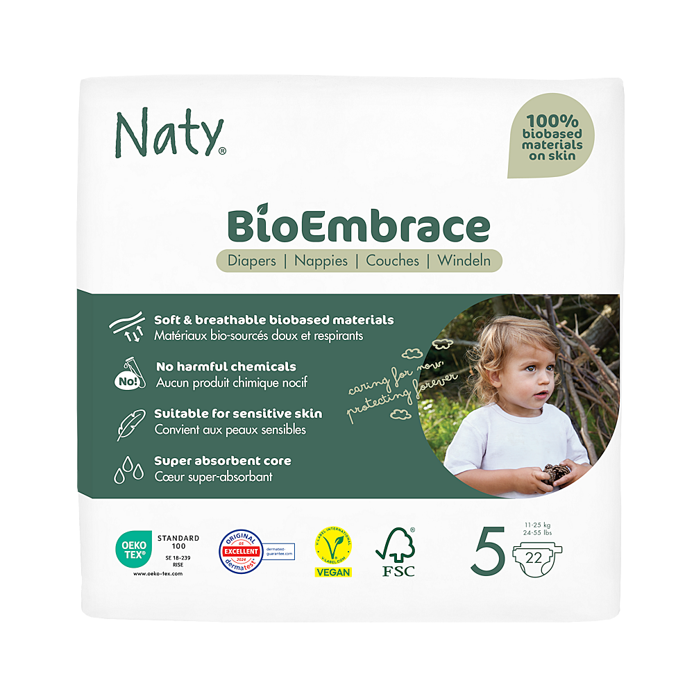 ECO BY NATY Bioembrácia junior plienky 11-25 kg 22 kusov