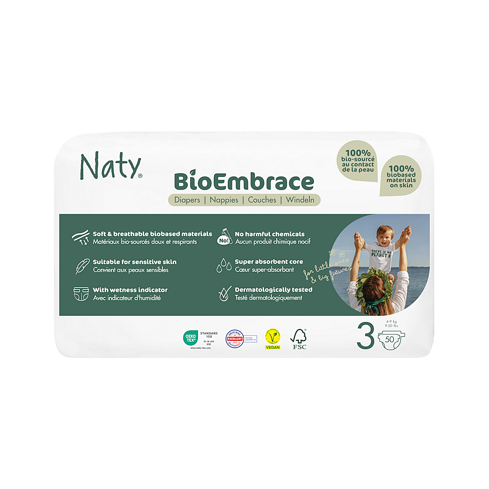 ECO BY NATY Plienky midi 4-9 kg - Economy pack 50 ks kúpite na Mojalekaren.sk