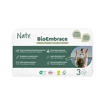 ECO BY NATY Bioembrácia midi plienky economy pack 4 - 9 kg 50 kusov (Plienky 3 (4 - 10 kg)) - Ekologické