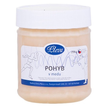 PLEVA Pohyb v mede 250 g (Medy) - Viaczložkové, Sladké, RAW, Prírodné